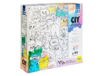 Peliko: CIY-Pussel Vattenfärg, Katter (99)