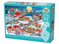 Cobble Hill: Family Pieces - Santa's Flyby (350)