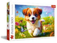 Trefl: Happy Puppy (500)