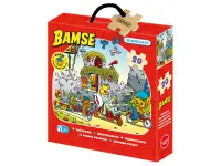 Kärnan: Träpussel - Bamse Cyklar (20)