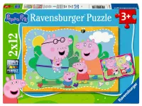 Ravensburger: Greta Gris - Happy Families (2 x 12)