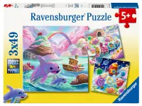Ravensburger: Candy Coastline (3 x 49)