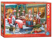 EuroGraphics: Dogs on Truck (1000)