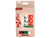 Candel Wax Pens - Christmas (3st)