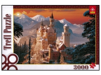 Trefl: Wintry Neuschwanstein Castle, Germany (3000)